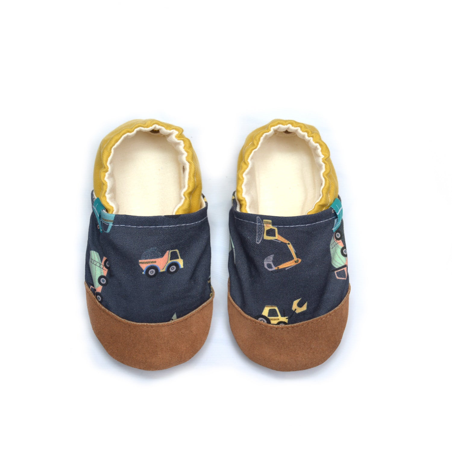 Navy Builders Child Slippers