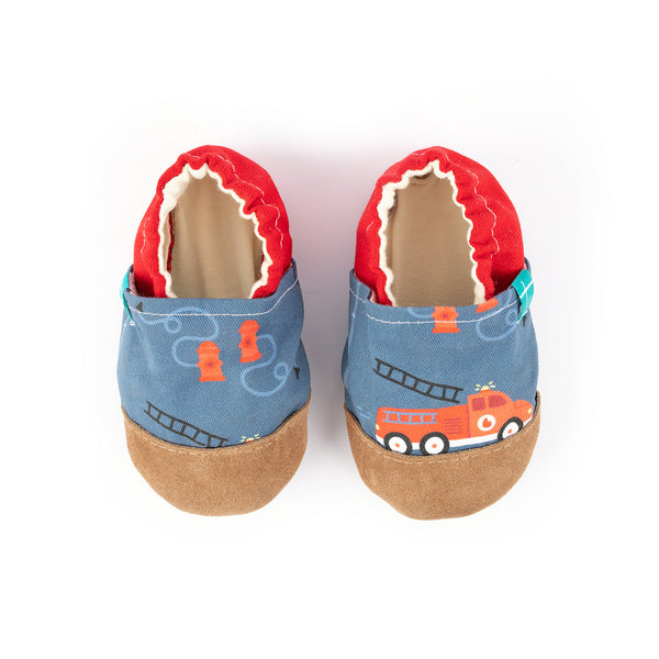 To The Rrescue Blue Child Slippers