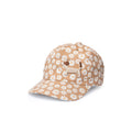 Beige Daisy Kids Baseball Cap