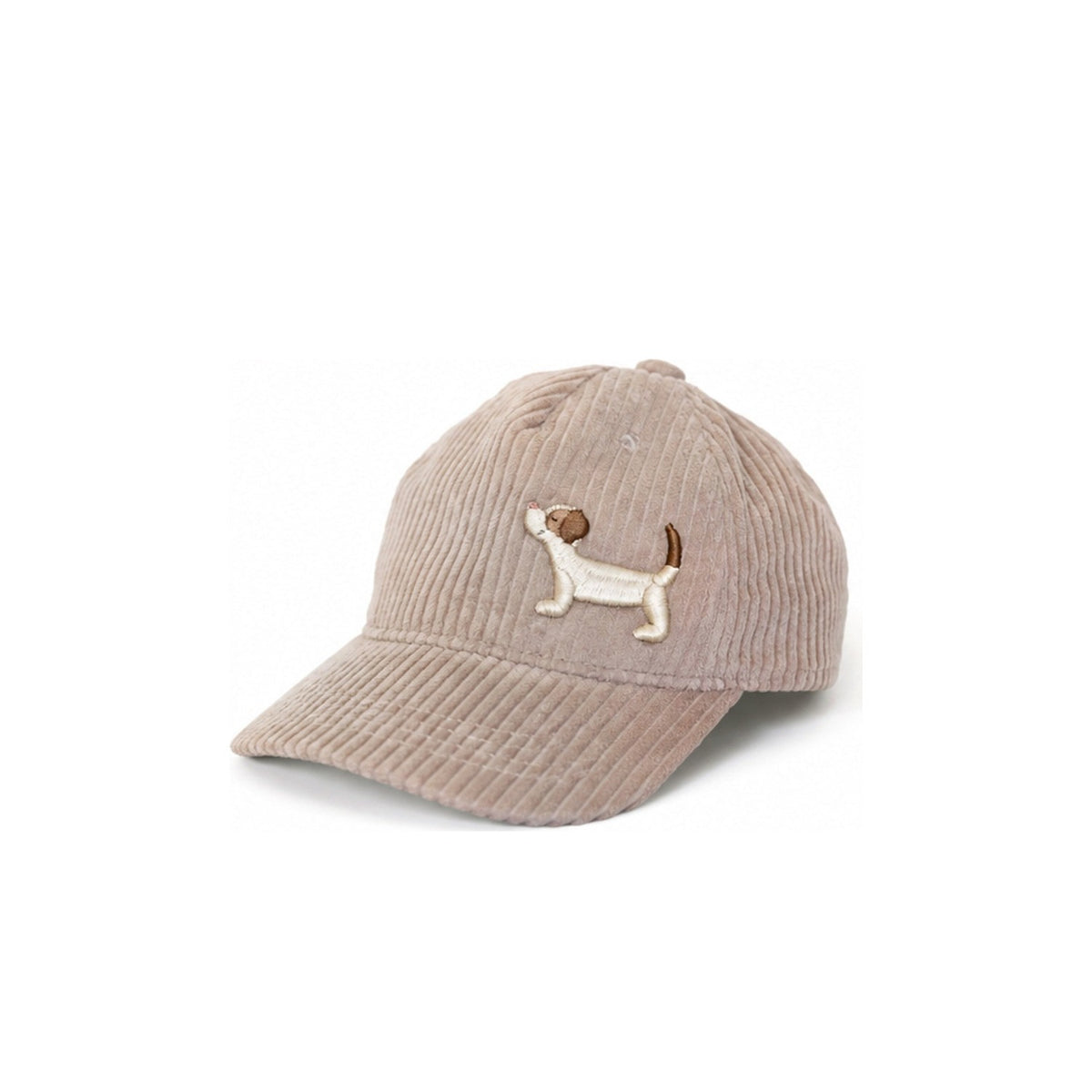Cuddly Beige Kids Baseball Cap
