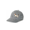 Cuddly Grey Kids Baseball Cap