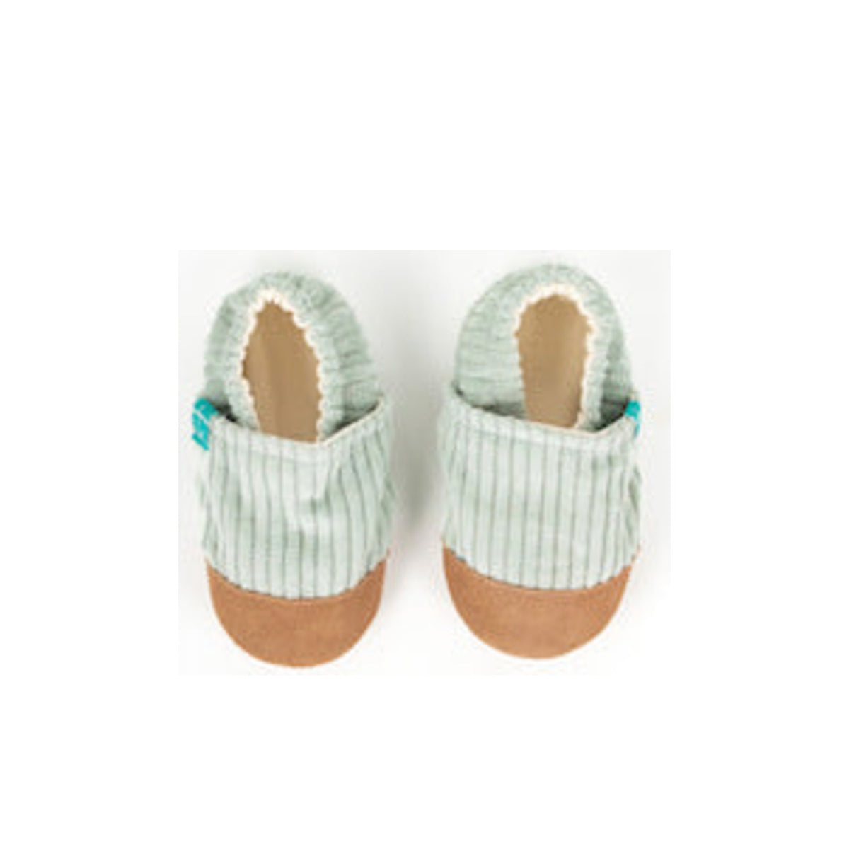 Cuddly Mint Child Slippers