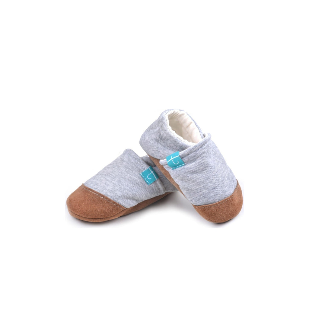 Grey Child Slippers