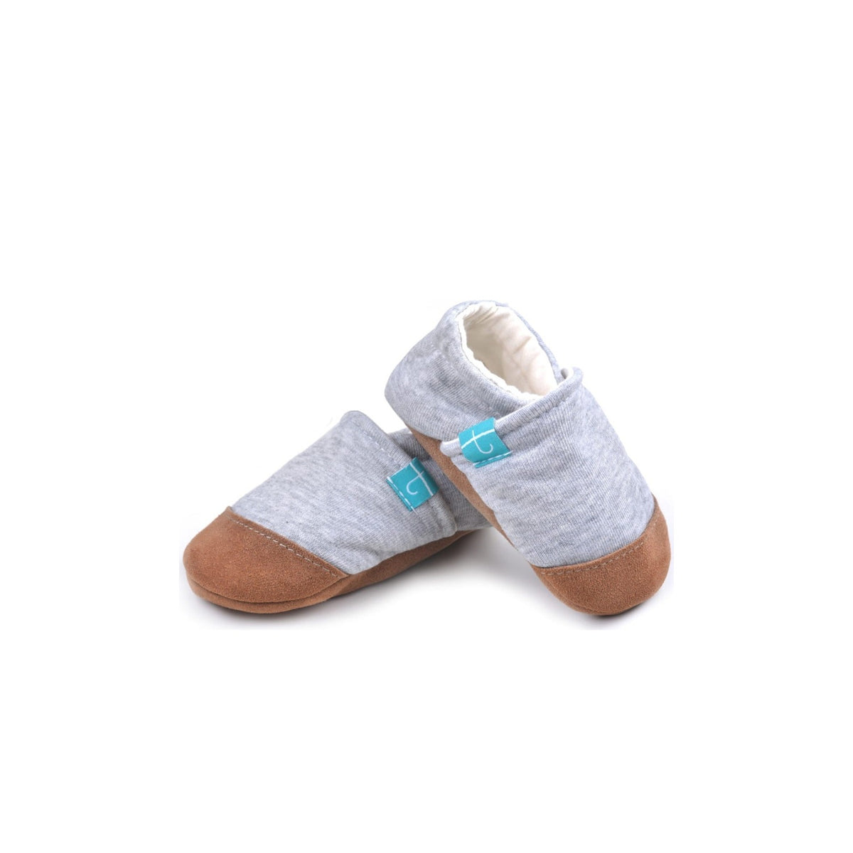 Grey Child Slippers