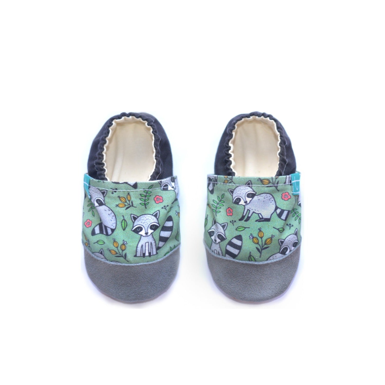 Happy Racoon Child Slippers