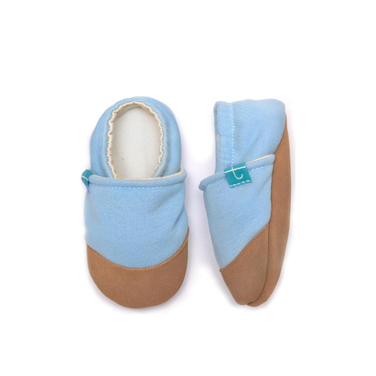 Light Blue Child Slippers