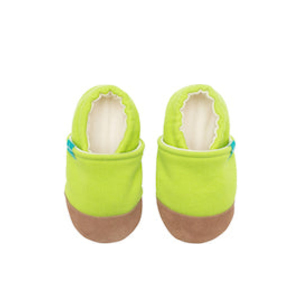 Chaussons souples Lime Green