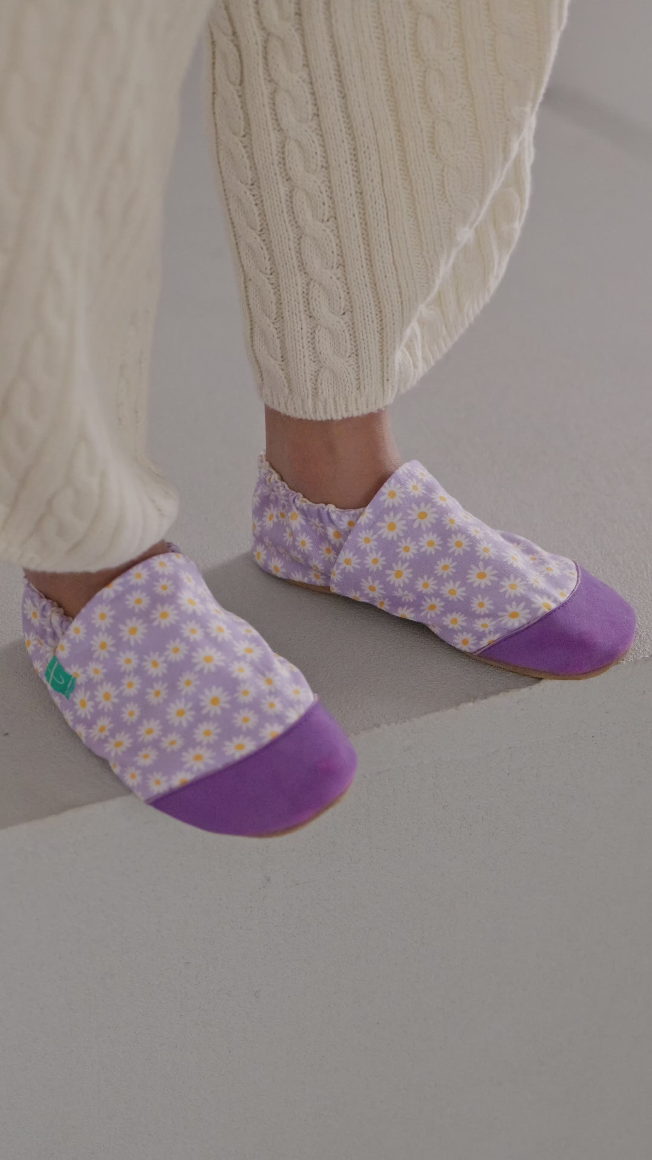 Blue Doggy Child Slippers