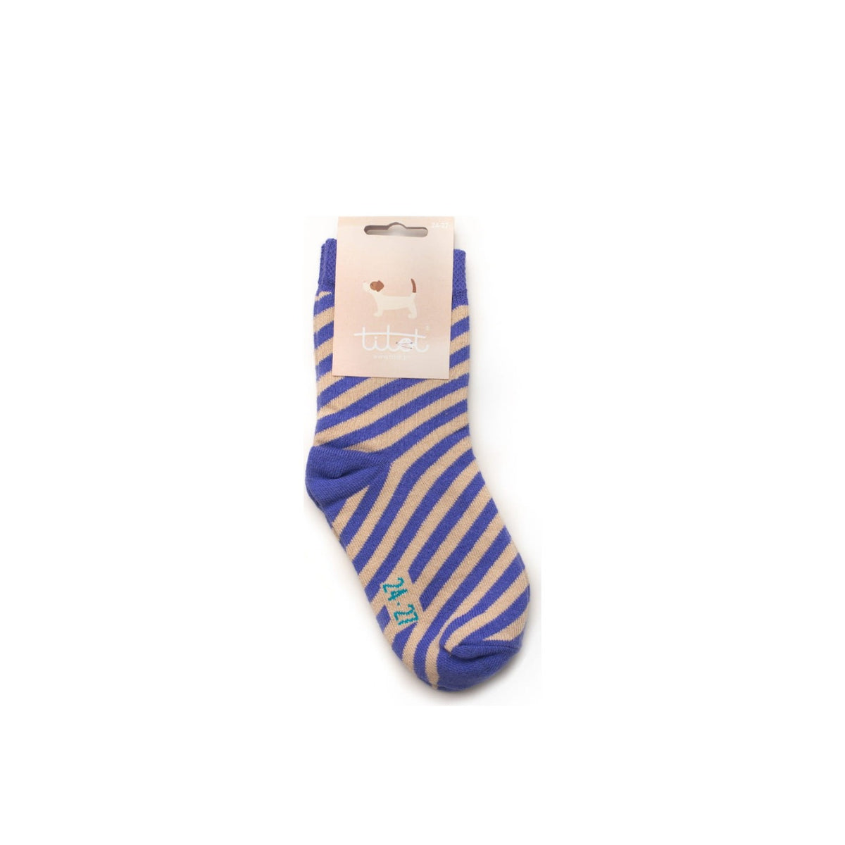 TITOT Socks Stripes Purple