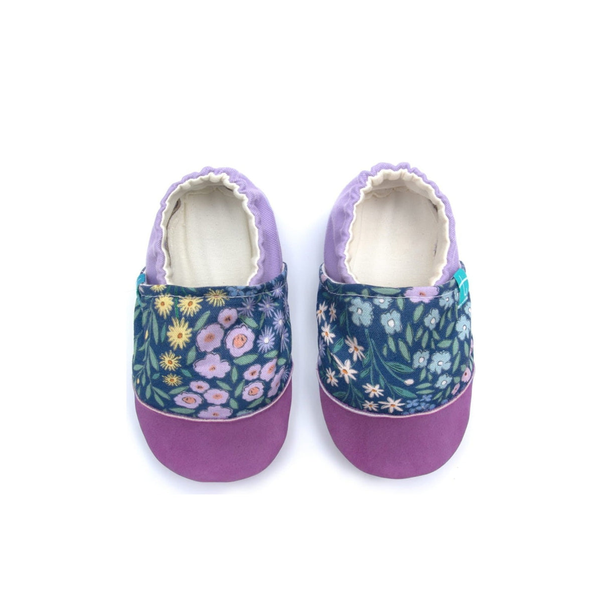 Violet Meadow Child Slippers