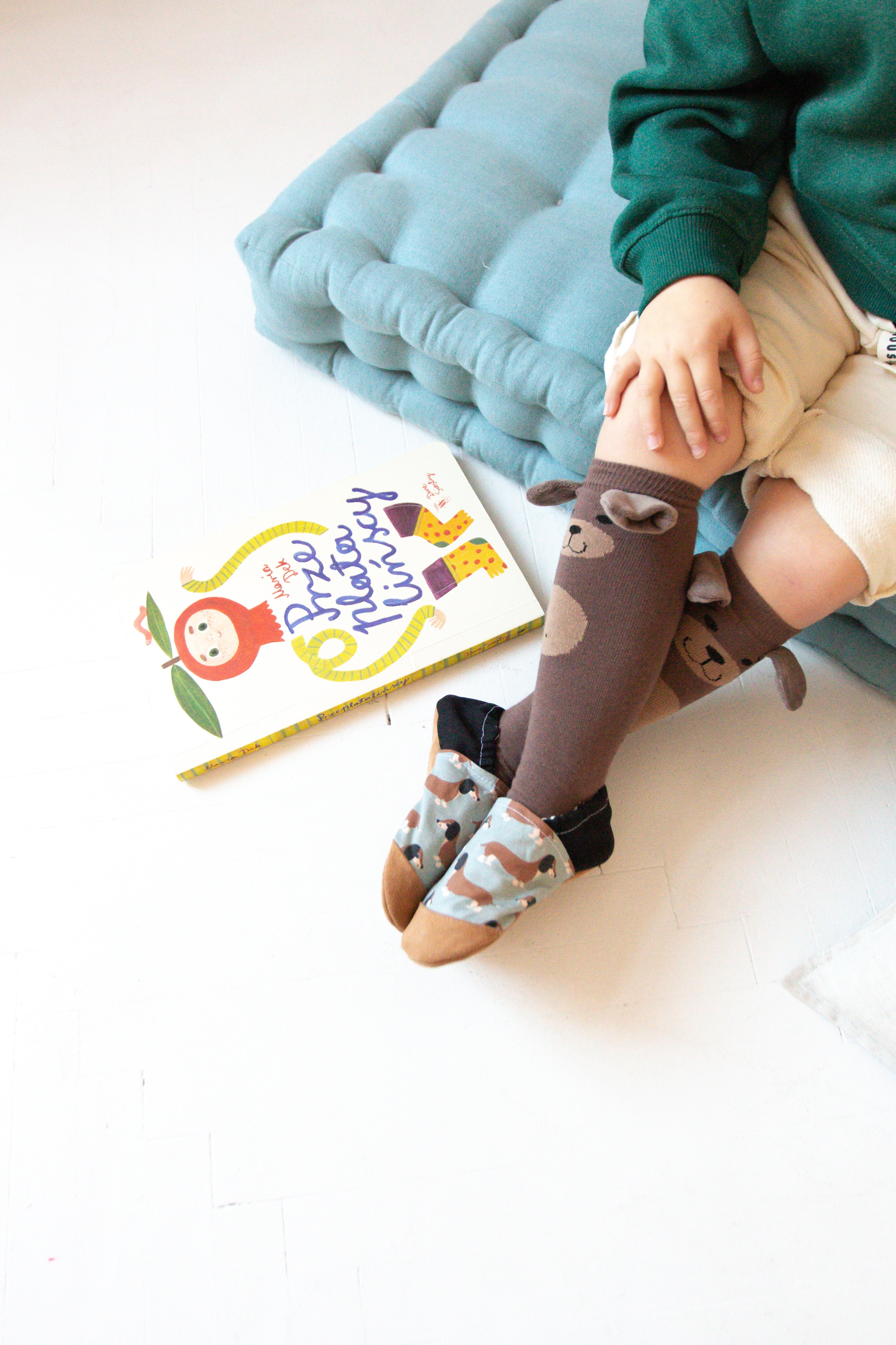 Pantoufles enfant hot-dog 