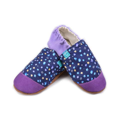 Purple Wild Berry Child Slippers
