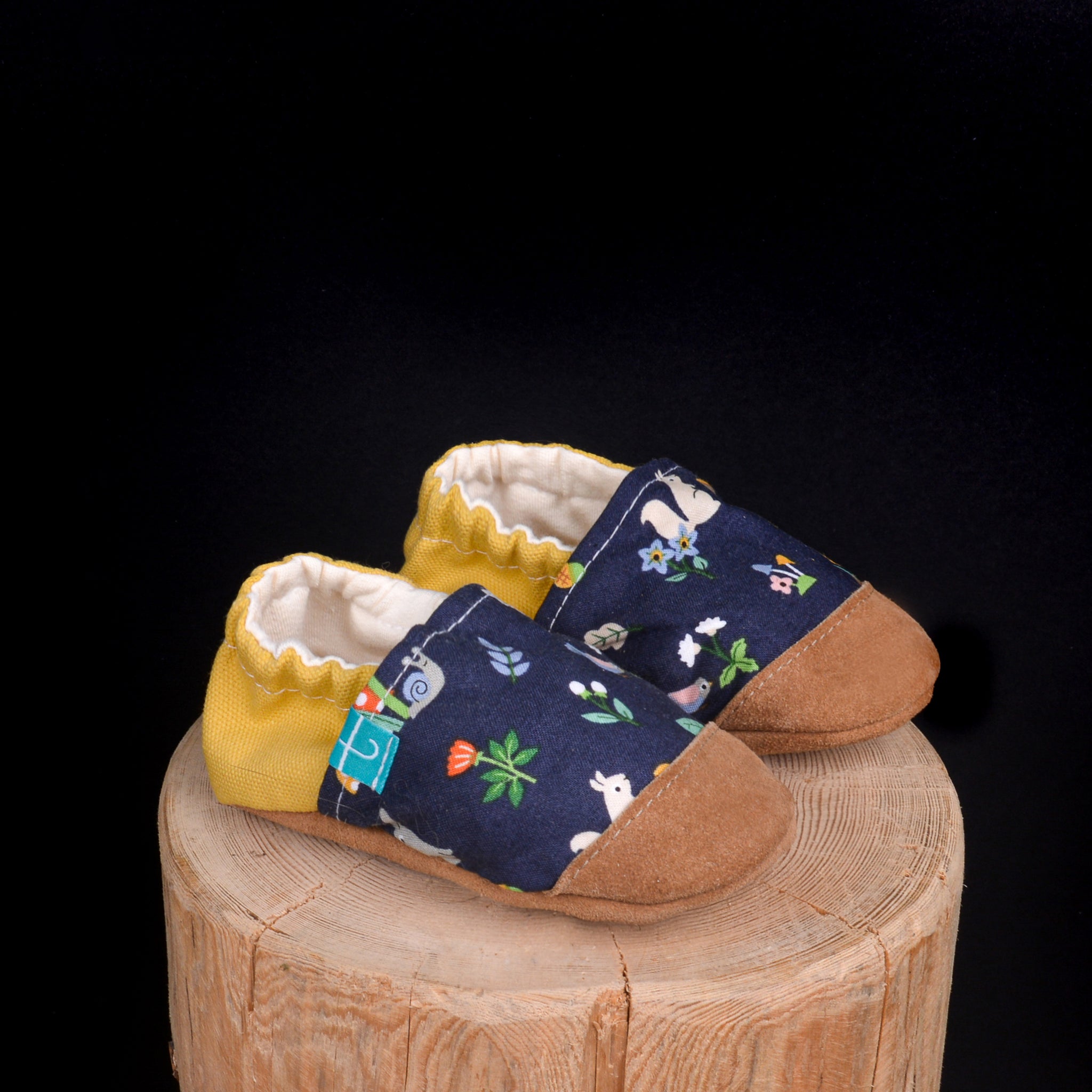 Forest Meadow Child Slippers