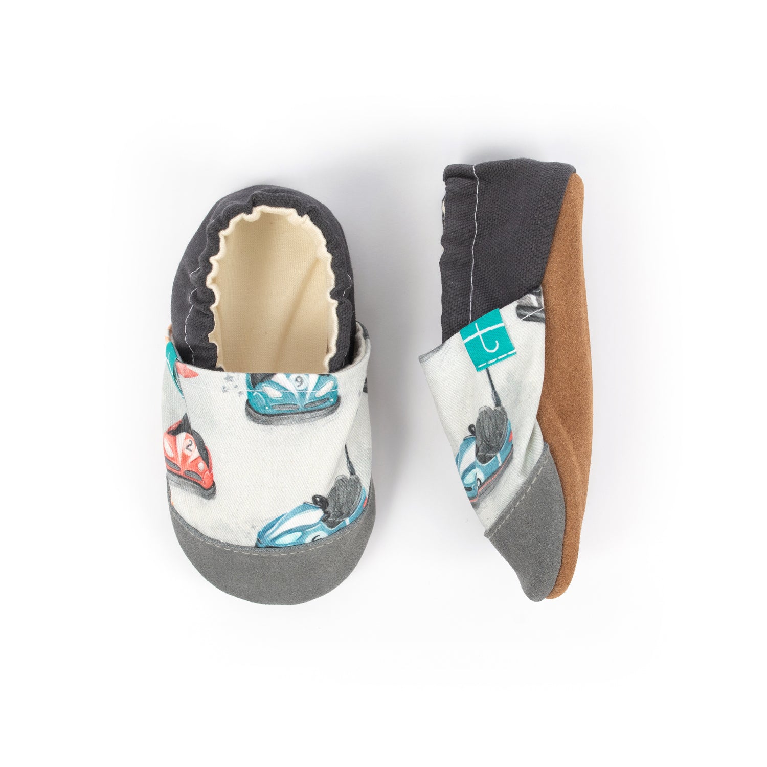 Bumping Cars Child Slippers
