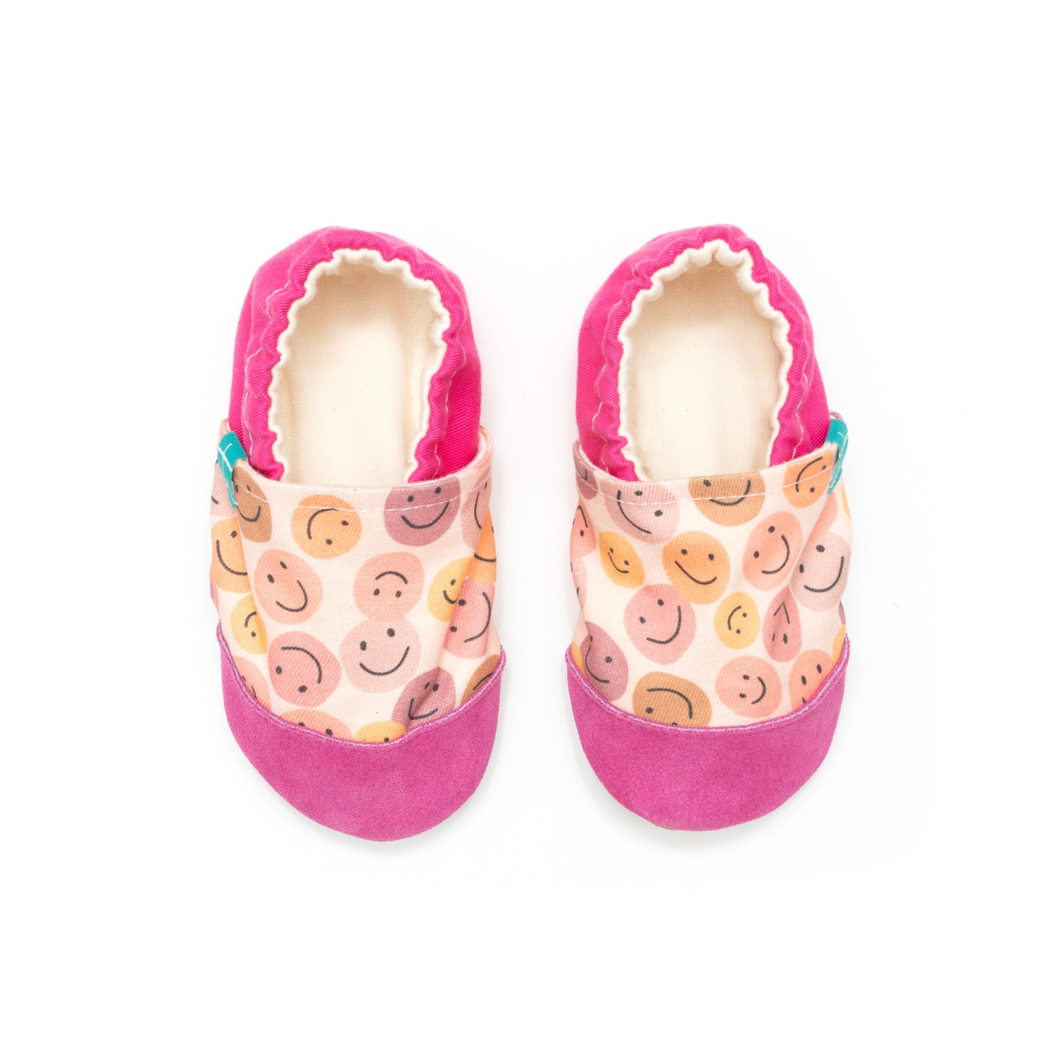 Pink Smile Child Slippers