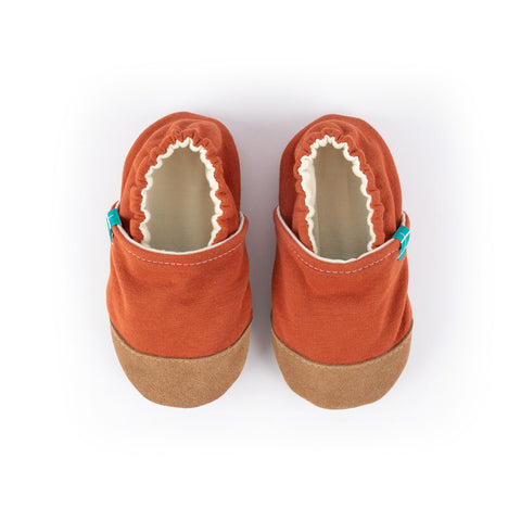 Russet Child Slippers