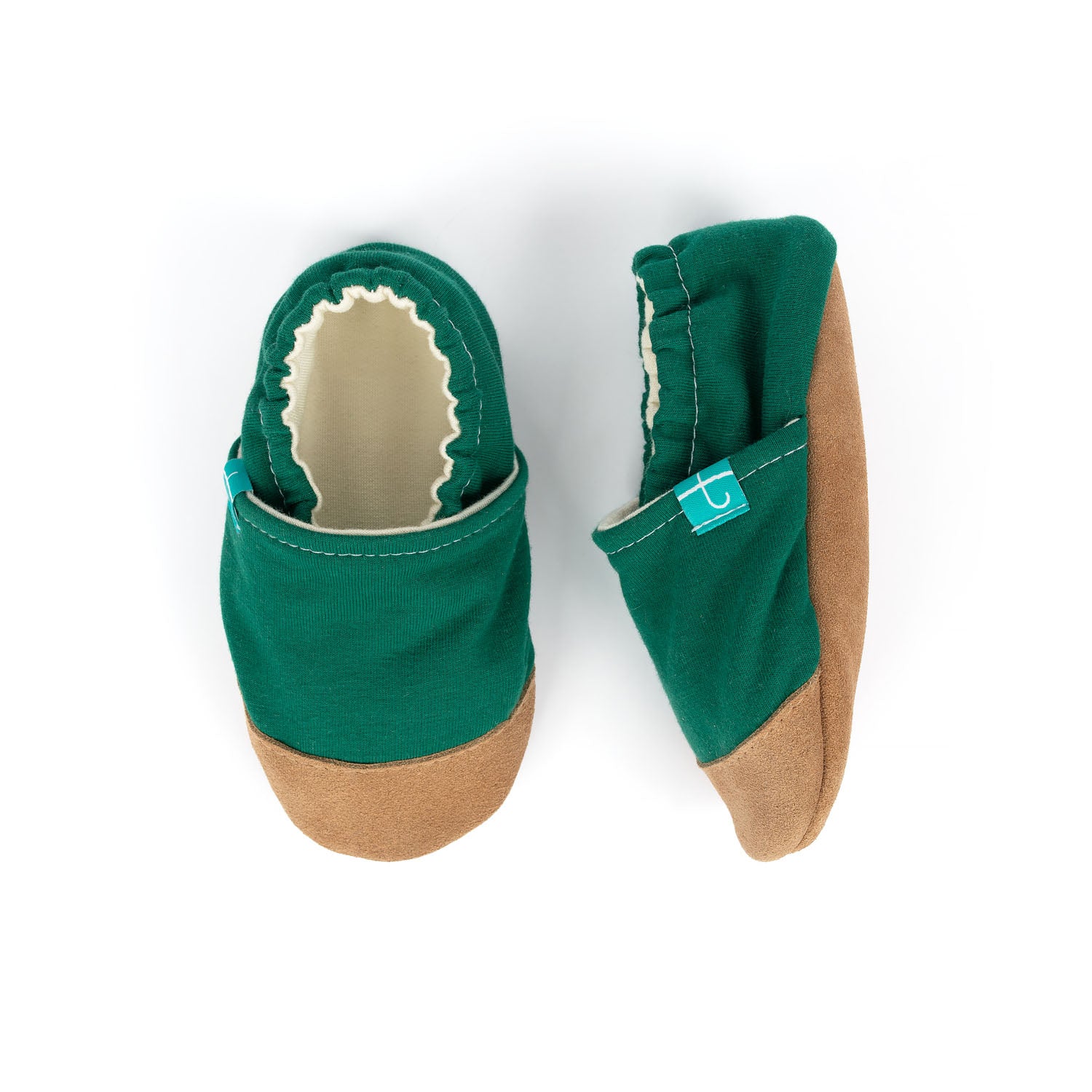 Bottel Green Child Slippers